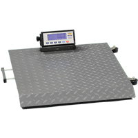 KWS CY-60 Platform Scale, 132 lbs. / 60 kg Capacity, 18" L x 18" W Ottawa Fastener Supply