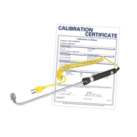 Right Angle Thermocouple Surface Probe (includes ISO Certificate), 500 °C (932°F) Max. Temp. Ottawa Fastener Supply