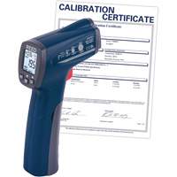 Infrared Thermometer with ISO Certificate, -25.6°- 752° F ( -32° - 400° C ), 12:1, Adjustable Emmissivity IB968 | Ottawa Fastener Supply