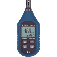 Compact Temperature & Humidity Meter, 0% - 100% RH, 14°- 140° F ( -10° - 60° C ) IB974 | Ottawa Fastener Supply