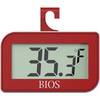 Fridge/Freezer Thermometer, Non-Contact, Digital, -4-122°F (-20-50°C) Ottawa Fastener Supply
