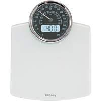 Digital Analog Scale, 396 lbs. Cap., 100 g / 0.2 lbs. Graduations Ottawa Fastener Supply