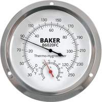 Dial Thermo-Hygrometer, 0% - 100% RH, 30 - 250°F (0 - 120°C) IC683 | Ottawa Fastener Supply