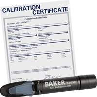 Refractometer with ISO Certificate, Analogue (Sight Glass), Brix IC779 | Ottawa Fastener Supply