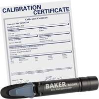 Refractometer with ISO Certificate, Analogue (Sight Glass), Brix IC781 | Ottawa Fastener Supply