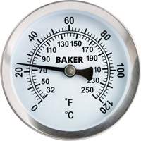 Thermomètre de surface tuyau, Sans contact, Analogique, 32-250°F (0-120°C) IC996 | Ottawa Fastener Supply