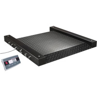 Defender 2500 Drum Scale, 500 lbs. Capacity, 2.5' L x 2.5' W Ottawa Fastener Supply