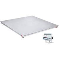 DEFENDER 5000 Washdown Floor Scale, 2500 lbs. Capacity, 48" W x 48" L Ottawa Fastener Supply