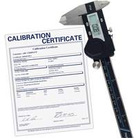 6" (150 mm) Digital Caliper with Traceable Calibration Certificate, 0.0005" (0.01 mm) Resolution, 0" - 6" (0 mm - 150 mm) Range Ottawa Fastener Supply