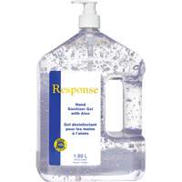 Response<sup>®</sup> Hand Sanitizer Gel with Aloe, 1890 ml, Pump Bottle, 70% Alcohol JC681 | Ottawa Fastener Supply