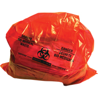 Sure-Guard™ Bio-Medical Waste Liners, Bio-Hazard, 50" L x 37" W, 2 mil, 100 /pkg. JD102 | Ottawa Fastener Supply