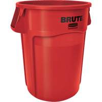 Contenants ronds Brute, Poly&eacute;thyl&egrave;ne, 32 gal. US Ottawa Fastener Supply