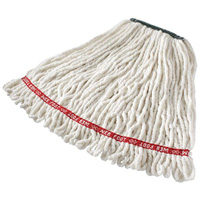 Web Foot&reg; Shrinkless Wet Mop, Antimicrobial, Yarn, 20 oz., Loop Style Ottawa Fastener Supply