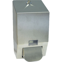 Stainless Steel Soap Dispenser, Push, 1000 ml Capacity, Cartridge Refill Format JH176 | Ottawa Fastener Supply