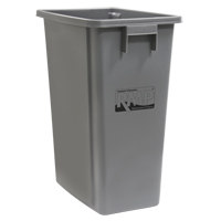 Recycling & Garbage Bin, Plastic, 16 US gal. JH485 | Ottawa Fastener Supply