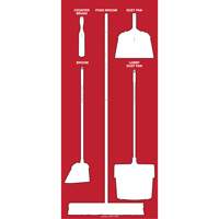 Ultra Aluma-Lite Dry Shadow Board (English Only) Ottawa Fastener Supply