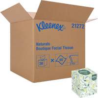 Kleenex&reg; Naturals Boutique* Facial Tissue, 2 Ply, 7.8" L x 8.3" W, 95 Sheets/Box Ottawa Fastener Supply