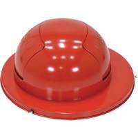 Drum Waste Disposal Top, Dome Lid, Metal, Fits Container Size: 23-1/2" Dia. Ottawa Fastener Supply
