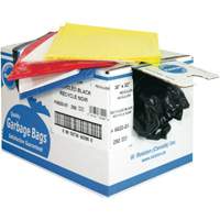 Industrial Garbage Bags, X-Strong, 35" W x 50" L, 1.4 mils, Orange, Open Top JL051 | Ottawa Fastener Supply
