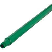 Ultra Hygiene Handle, Broom/Scraper/Squeegee, Green, Ergonomic, 59" L Ottawa Fastener Supply