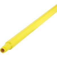 Ultra Hygiene Handle, Broom/Scraper/Squeegee, Yellow, Ergonomic, 59" L Ottawa Fastener Supply