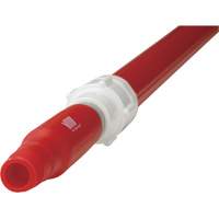 Manche de brosse pour plateforme, Brosse/Support &agrave; tampon, Rouge, T&eacute;lescopique, 62"-113" lo Ottawa Fastener Supply