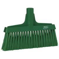 T&ecirc;te de balai droit, Crins Cors&eacute;/Fin, 10-1/4", Polyester, Vert Ottawa Fastener Supply