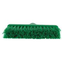 Balai oblique ColorCore, Crins Moyen, 10", Polypropyl&egrave;ne, Vert Ottawa Fastener Supply
