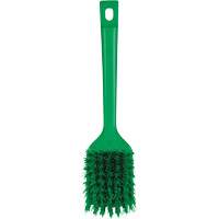 ColorCore Short Handle Brush, Stiff Bristles, 12" Long, Green Ottawa Fastener Supply
