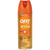 OFF! Active<sup>®</sup> Insect Repellent, 15% DEET, Aerosol, 170 g JM258 | Ottawa Fastener Supply
