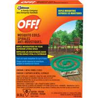 OFF! Mosquito Repellent Coils, DEET Free, Coil, 84.56 g Ottawa Fastener Supply