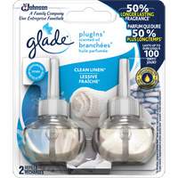 Glade&reg; PlugIns&reg; Scented Oil Refills, Clean Linen&reg;, Cartridge Ottawa Fastener Supply