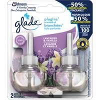 Glade&reg; PlugIns&reg; Scented Oil Refills, Lavender & Vanilla, Cartridge Ottawa Fastener Supply