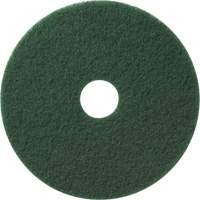 Floor Pads, 12", Scrubbing/Stripping, Green Ottawa Fastener Supply