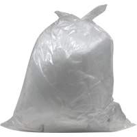 Industrial Garbage Bags, Strong, 26" W x 36" L, 0.9 mils, Clear, 45 L (12 Gal.) Capacity Ottawa Fastener Supply