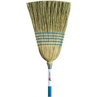 Light-Duty Indoor/Outdoor Corn Broom, 5-String, Wood Handle Ottawa Fastener Supply