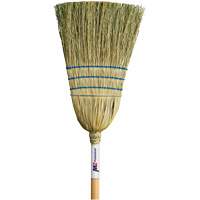 Heavy-Duty Corn Broom, 3-String, Wood Handle Ottawa Fastener Supply