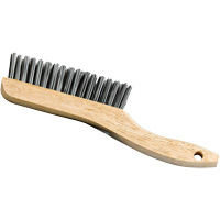 Brosse &agrave; manche en patin, Acier, 4 x 16 rangs de fils, Longueur 9-3/4" Ottawa Fastener Supply