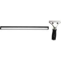Window Squeegee with Handle, 18", Rubber, Stainless Steel Frame Ottawa Fastener Supply