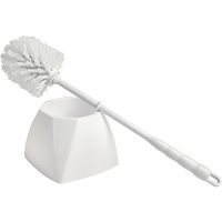 Bowl Brush with Caddy, 15-1/2" L, Polypropylene Bristles, White Ottawa Fastener Supply