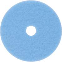 Hi-Performance Pad, 19", Burnishing, Light Blue Ottawa Fastener Supply