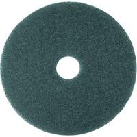 Hi-Performance Pad, 11", Cleaning/Scrubbing, Blue Ottawa Fastener Supply