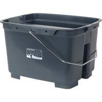 Seau double, Capacit&eacute; de 4,75 gal. US (19 pintes), Gris Ottawa Fastener Supply