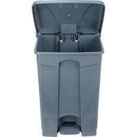 Step-On Garbage Can, Plastic, 12 US gal. Capacity Ottawa Fastener Supply