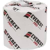 Everest Pro Toilet Paper, 1 Ply, 1000 Sheets/Roll, 250' Length, White Ottawa Fastener Supply