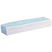 Disposable Mop Pad, Hook and Loop Style, Microfibre, 18" L x 4" W Ottawa Fastener Supply