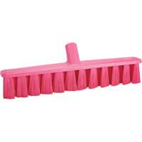 UST Push Broom, Medium Bristles, 15-1/4", Polyester, Pink Ottawa Fastener Supply