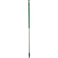 Handle, Broom/Brush/Pad Holder/Scraper/Squeegee, Green, Ergonomic, 59" L Ottawa Fastener Supply