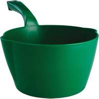 Round Bowl Scoop, Plastic, Green, 64 oz. Ottawa Fastener Supply