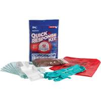 Hazwik<sup>®</sup> Quick Response Spill Kit for Bodily Fluids, Biohazard, Bag, 0.49 US gal. Absorbancy JP165 | Ottawa Fastener Supply